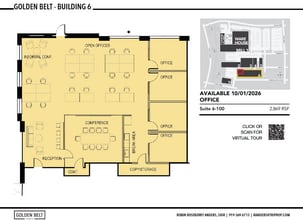 807 E Main St, Durham, NC à louer Plan d’étage– Image 1 sur 2