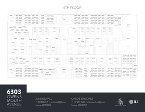 6303 Owensmouth Ave, Woodland Hills, CA à louer Plan de site– Image 1 sur 1