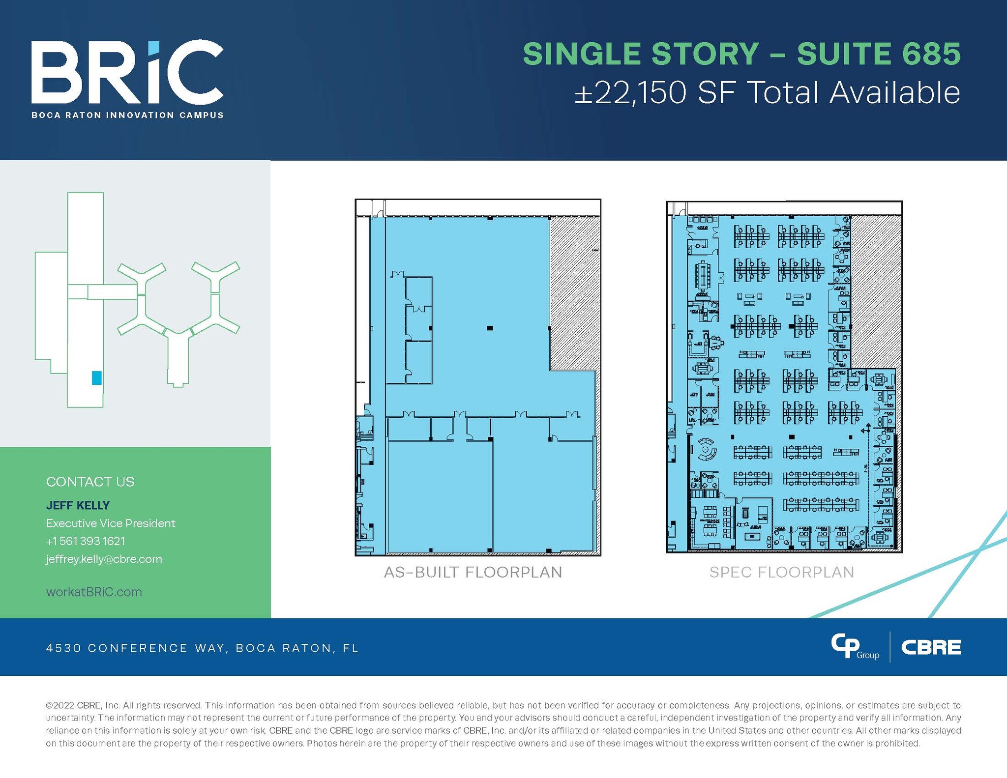 5000 T Rex Ave, Boca Raton, FL à louer Plan d’étage– Image 1 sur 1