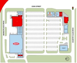 74868-74998 Country Club Dr, Palm Desert, CA à louer Plan de site– Image 1 sur 1