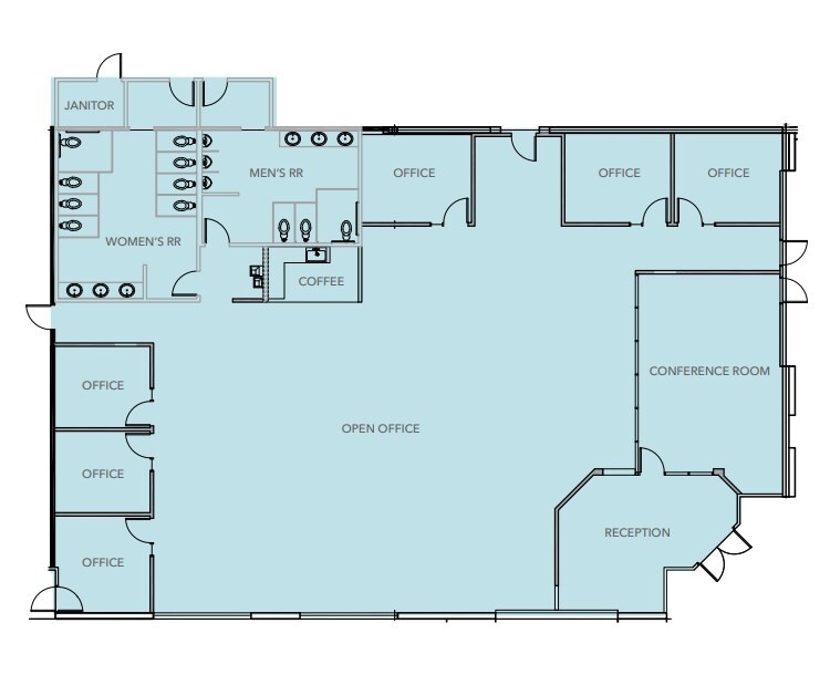 2611 Commerce Way, Vista, CA à louer Plan d’étage– Image 1 sur 2