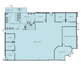2611 Commerce Way, Vista, CA à louer Plan d’étage– Image 1 sur 2