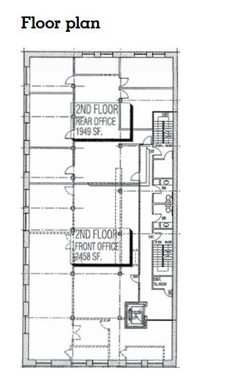 524-526 Granville St, Vancouver, BC à louer Plan d’étage– Image 1 sur 1