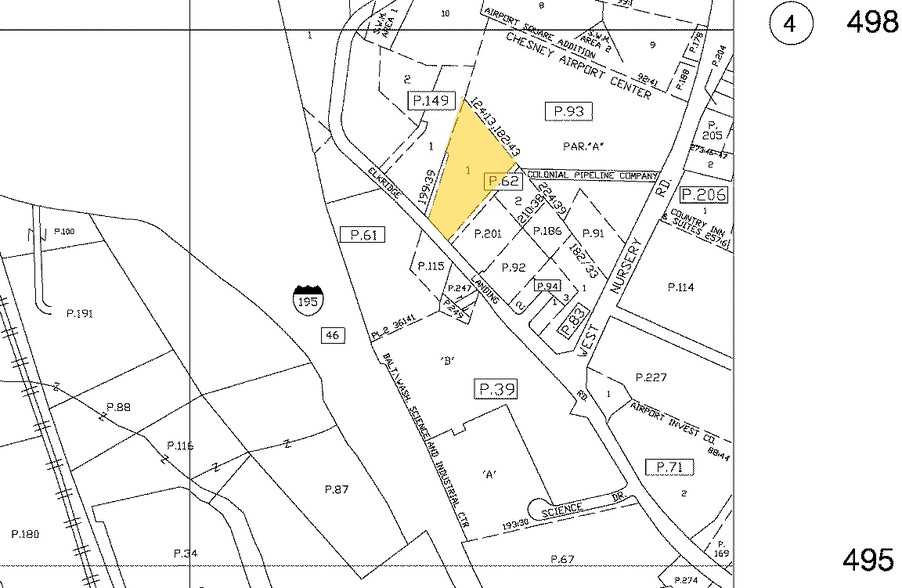 839 Elkridge Landing Rd, Linthicum, MD à louer - Plan cadastral – Image 3 sur 3