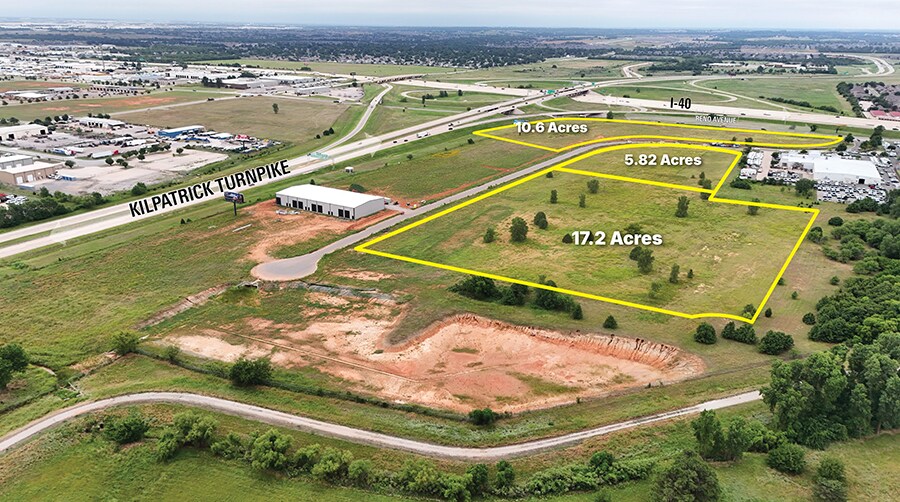100 S Automall Ave, Yukon, OK à vendre - Aérien – Image 2 sur 3