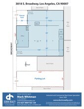 3816-3818 S Broadway, Los Angeles, CA à louer Plan de site– Image 2 sur 2