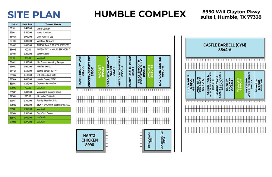 8950 Will Clayton Pky, Humble, TX à louer - Photo de l’immeuble – Image 1 sur 1