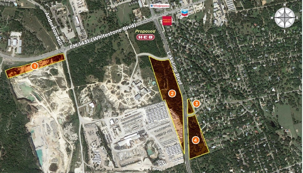 1585-1599 Cedar Park Dr & North Lakeline Blvd, Cedar Park, TX à vendre - Photo de l’immeuble – Image 2 sur 4