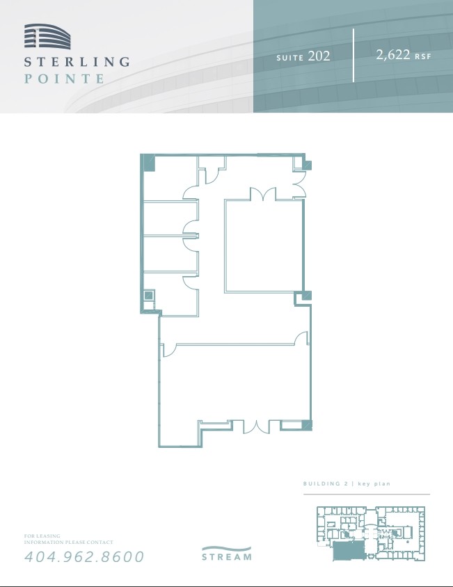 301 Perimeter Ctr N, Atlanta, GA à louer Plan d’étage– Image 1 sur 1