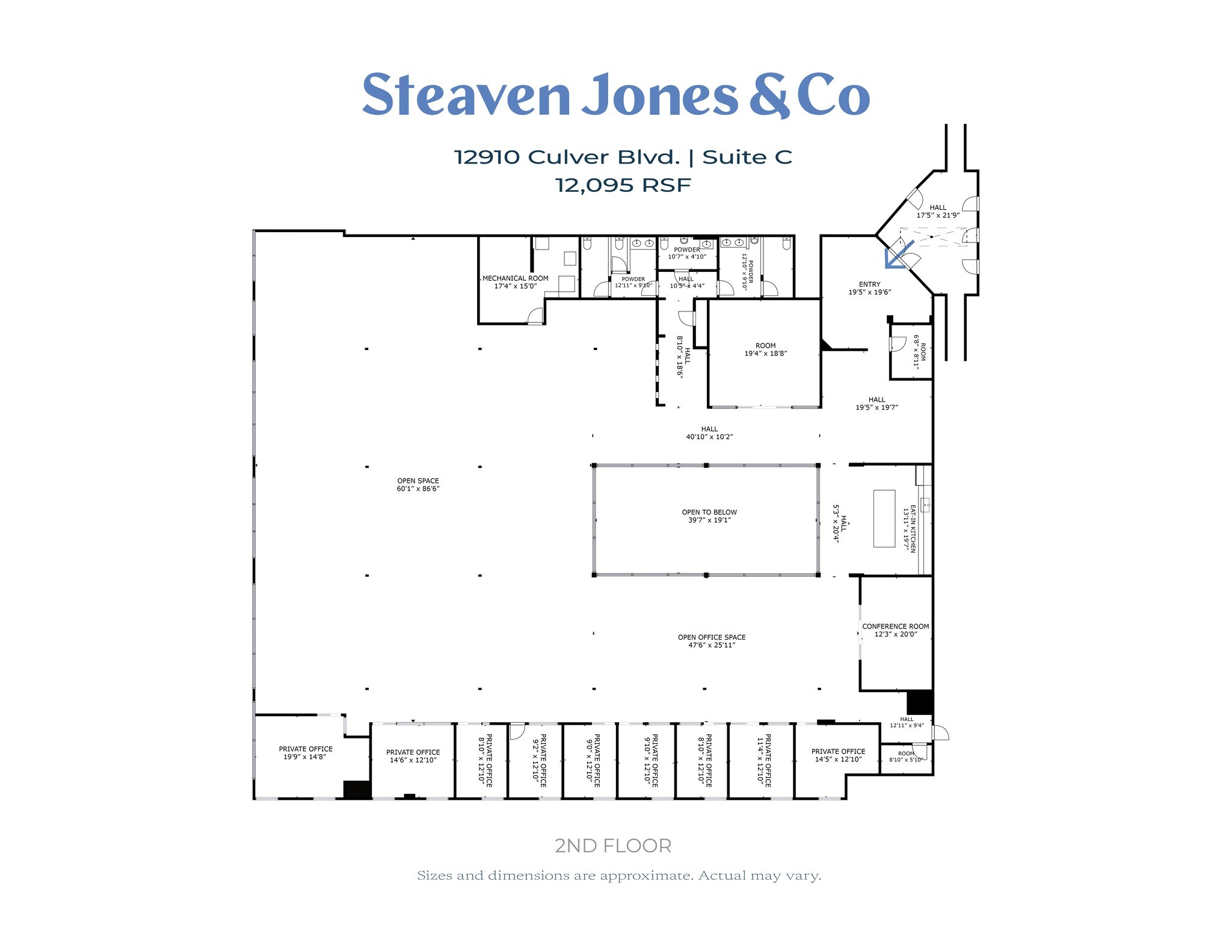 12910 Culver Blvd, Marina del Rey, CA à louer Plan de site– Image 1 sur 8