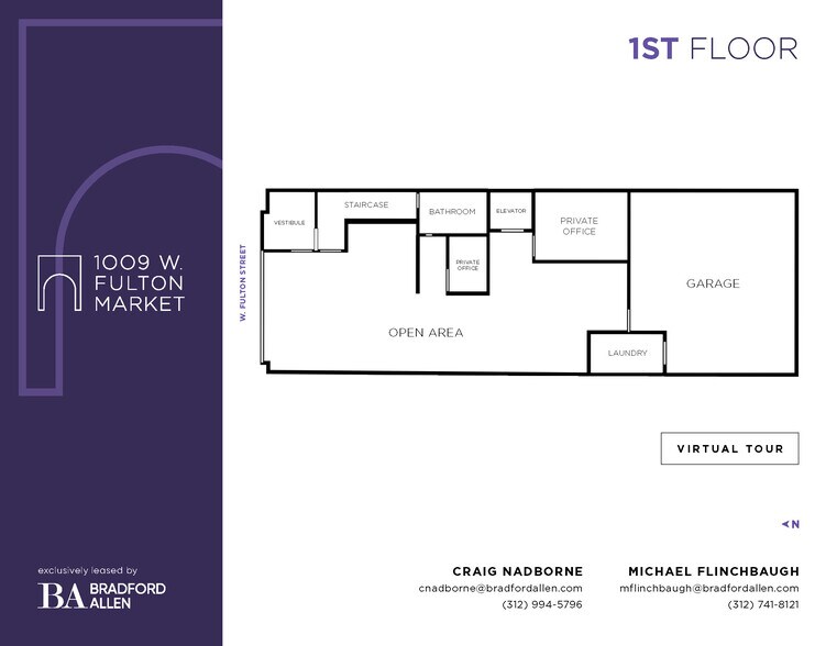 1009 W Fulton Market, Chicago, IL à vendre - Plan d’étage – Image 2 sur 24