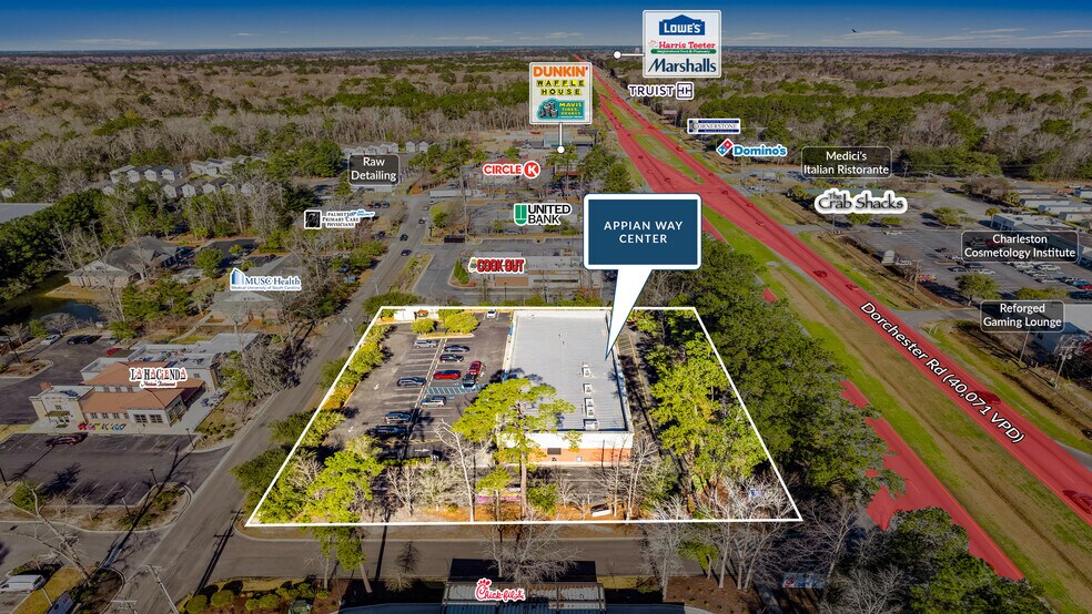8465 Dorchester Rd, North Charleston, SC à vendre - Photo de l’immeuble – Image 3 sur 5
