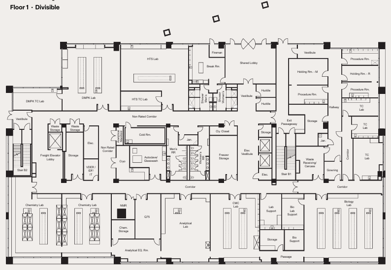 331 Oyster Point Blvd, South San Francisco, CA à louer Plan d’étage– Image 1 sur 1