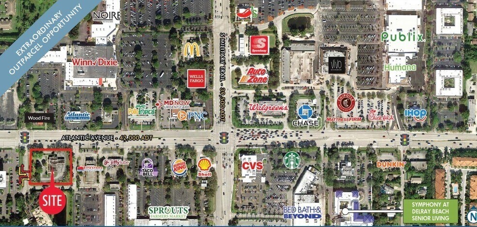 5200 W Atlantic Ave, Delray Beach, FL à louer - Photo principale – Image 1 sur 3