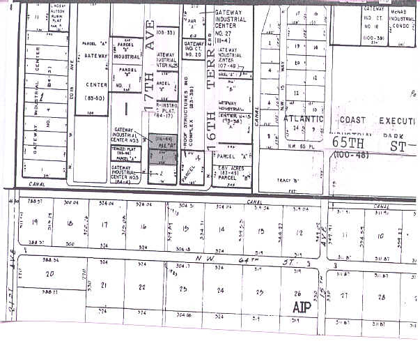 6680 NW 17th Ave, Fort Lauderdale, FL à louer - Plan cadastral – Image 3 sur 10