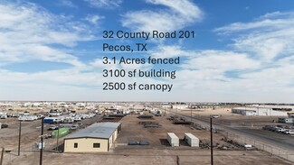 Plus de détails pour 32 County Road 201, Pecos, TX - Industriel/Logistique à louer