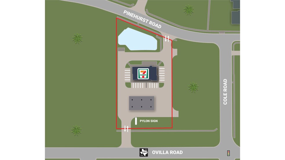 694 Ovilla Rd, Red Oak, TX à vendre - Photo de l’immeuble – Image 2 sur 3