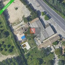 Sorgues, VAU - Vue aérienne  vue de carte