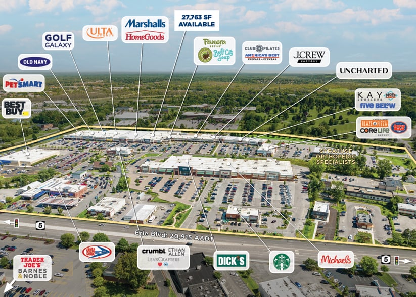 3401 Erie Blvd E, Syracuse, NY à louer - Aérien – Image 2 sur 10