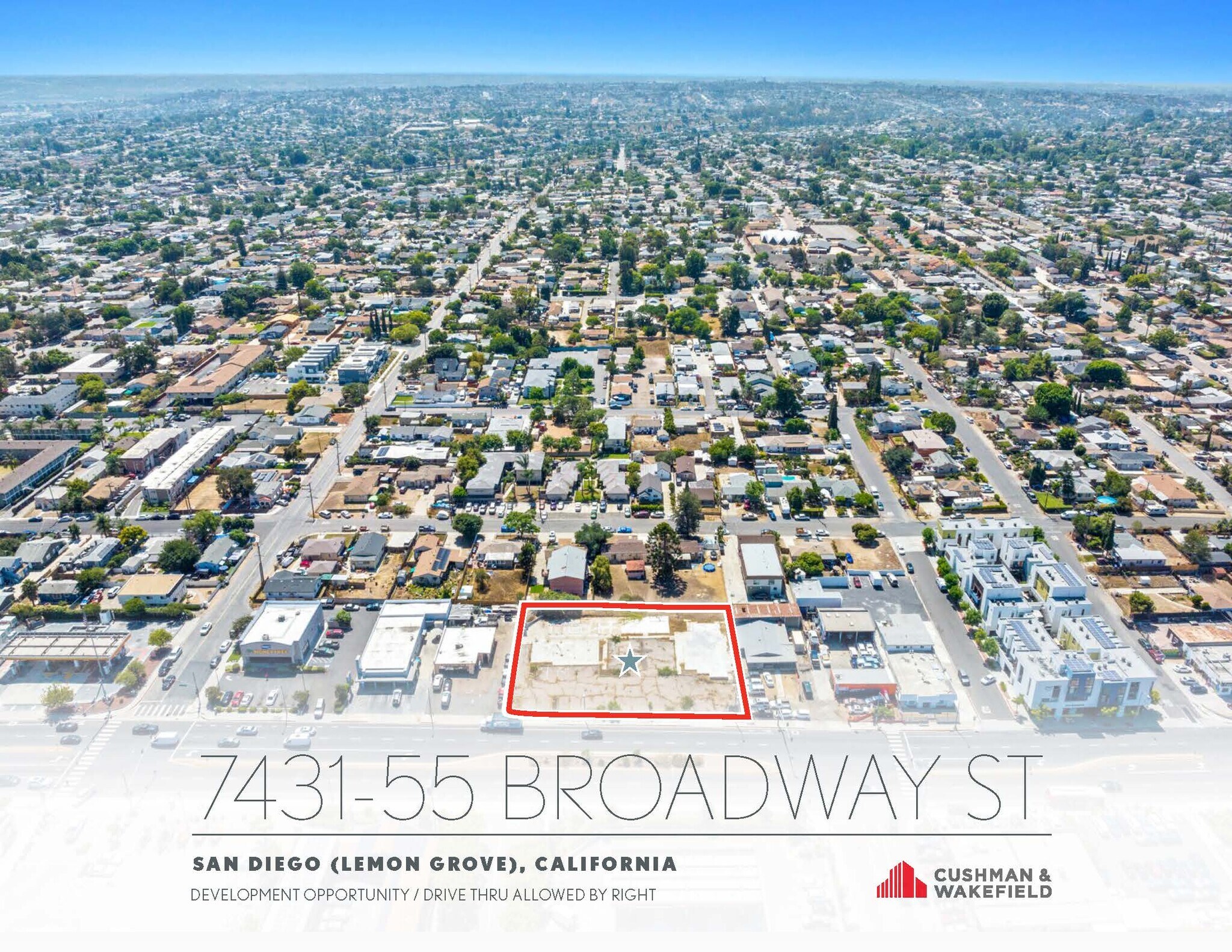 7431-7455 Broadway, Lemon Grove, CA à vendre Photo principale– Image 1 sur 5