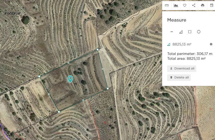 Terrain dans Jumilla, Murcia à vendre - Plan de site – Image 2 sur 2
