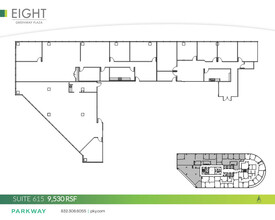 8 Greenway Plz, Houston, TX à louer Plan d’étage– Image 1 sur 1