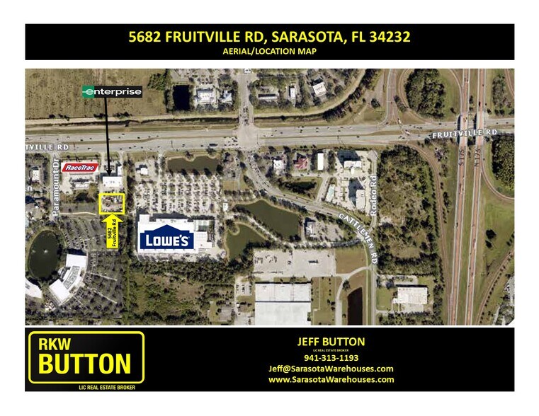 5682 Fruitville Rd, Sarasota, FL à louer - Aérien – Image 1 sur 6