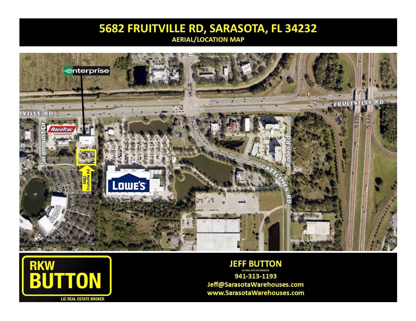 5682 Fruitville Rd, Sarasota, FL à louer Aérien– Image 1 sur 7