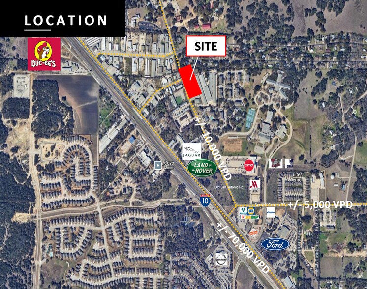 125-127 Old San Antonio rd, Boerne, TX à vendre - Aérien – Image 3 sur 4