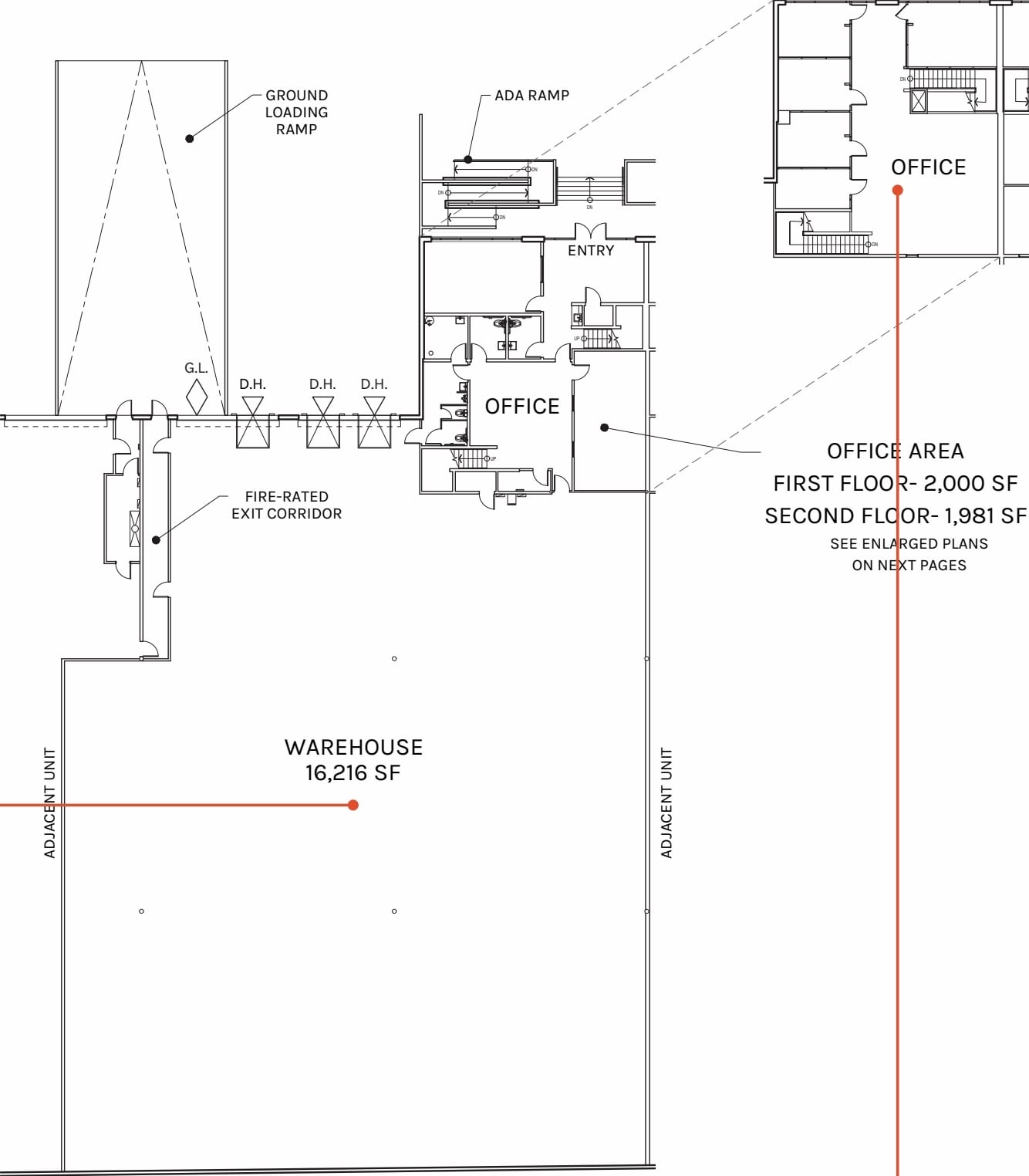 20900-20910 Normandie Ave, Los Angeles, CA à louer Plan d’étage– Image 1 sur 3