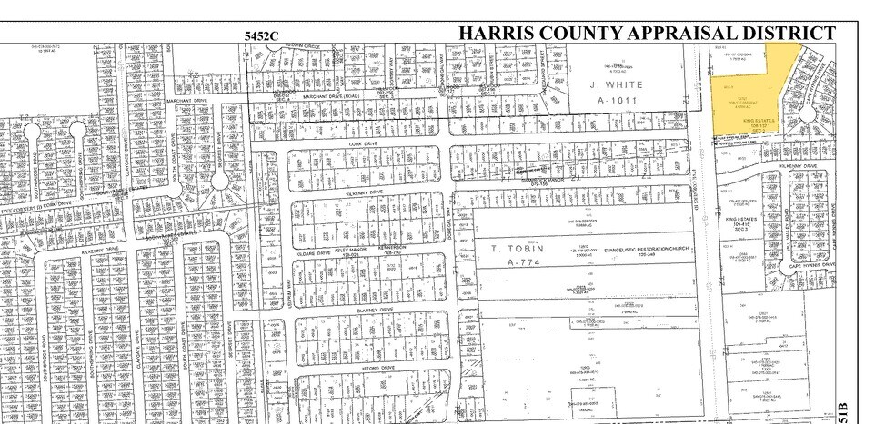 12707 Cullen Blvd, Houston, TX à vendre - Plan cadastral – Image 2 sur 27