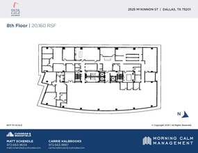 2525 McKinnon St, Dallas, TX à louer Plan d’étage– Image 1 sur 1