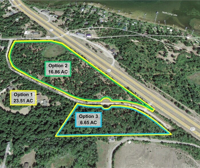 SW of Hwy 371/Green Gables Rd, Brainerd, MN à vendre - Photo principale – Image 1 sur 11