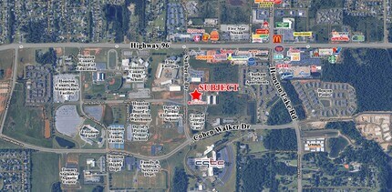 114A Sutherlin Dr, Warner Robins, GA à louer Carte– Image 2 sur 3