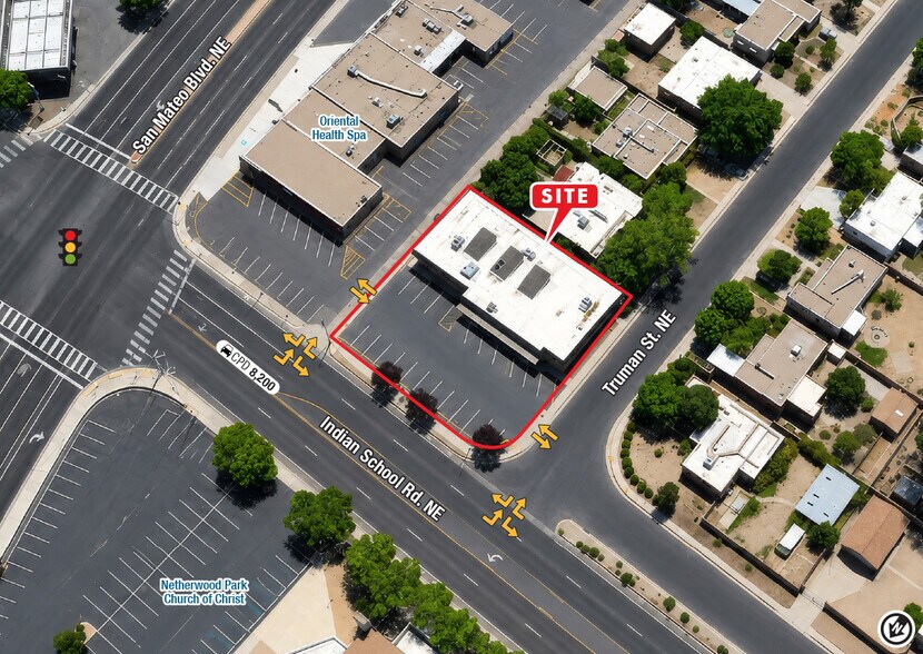 5100 Indian School Rd NE, Albuquerque, NM à vendre - Photo de l’immeuble – Image 2 sur 9