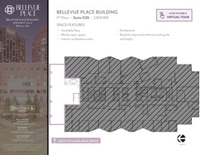 10500 NE 8th St, Bellevue, WA à louer Plan d’étage– Image 1 sur 1