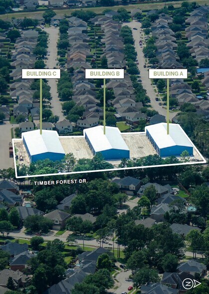18222 Timber Forest Dr, Atascocita, TX à vendre - Aérien – Image 2 sur 5