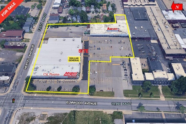 1833 Elmwood Ave, Buffalo, NY à vendre Photo principale– Image 1 sur 2