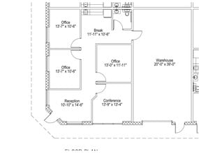 2519 N Frazier St, Conroe, TX à louer Plan de site– Image 1 sur 7