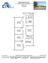 1116-1126 W Pioneer Pky, Arlington, TX à louer Plan d’étage– Image 1 sur 1