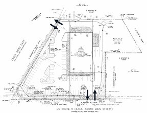 107-109 S Main St, Forked River, NJ à louer Plan de site– Image 2 sur 2