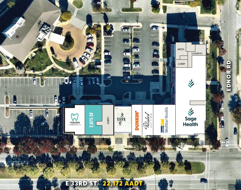 1100 E 33rd St, Baltimore, MD à louer Plan de site– Image 1 sur 1