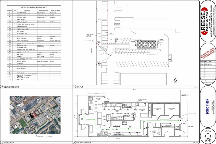 1437 FM 1960 Rd W, Houston, TX à vendre - Plan de site – Image 3 sur 3
