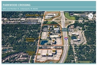 500 E 96th St, Indianapolis, IN - VUE AÉRIENNE vue de carte