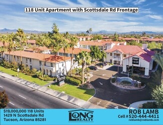 Plus de détails pour 1429 N Scottsdale Rd, Tempe, AZ - Logement à vendre