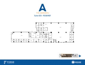 14841 N Dallas Pky, Addison, TX à louer Plan d’étage– Image 1 sur 1