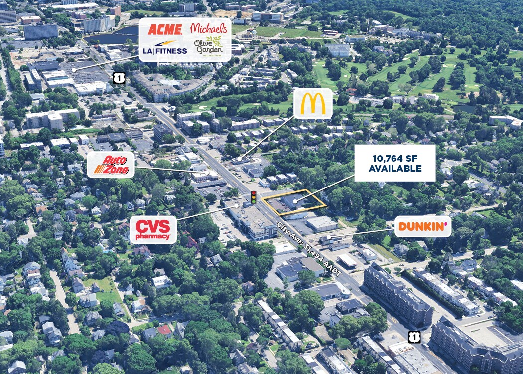 5040 City Ave, Philadelphia, PA à louer Aérien– Image 1 sur 2