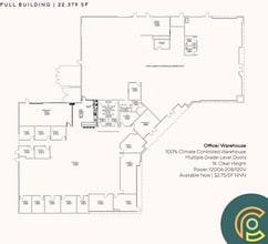 6815 Flanders Dr, San Diego, CA à louer Plan d’étage– Image 1 sur 1