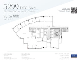 5299 Dtc Blvd, Greenwood Village, CO à louer Plan d’étage– Image 1 sur 1