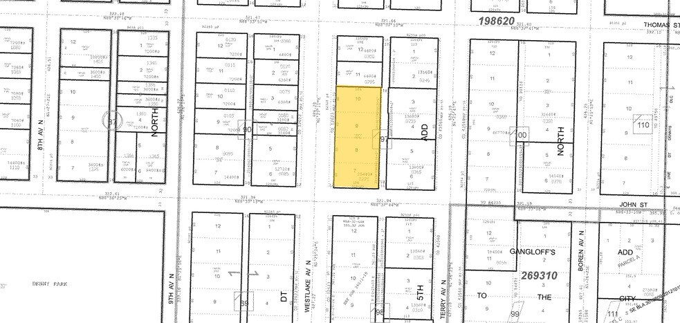 200-212 Westlake Ave, Seattle, WA à louer - Plan cadastral – Image 2 sur 5